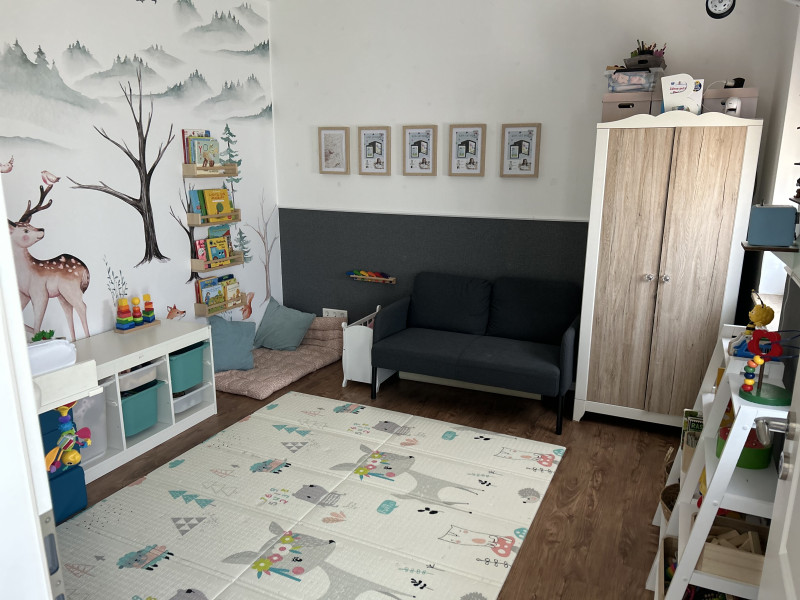 Unser Spiel und Schlafzimmer